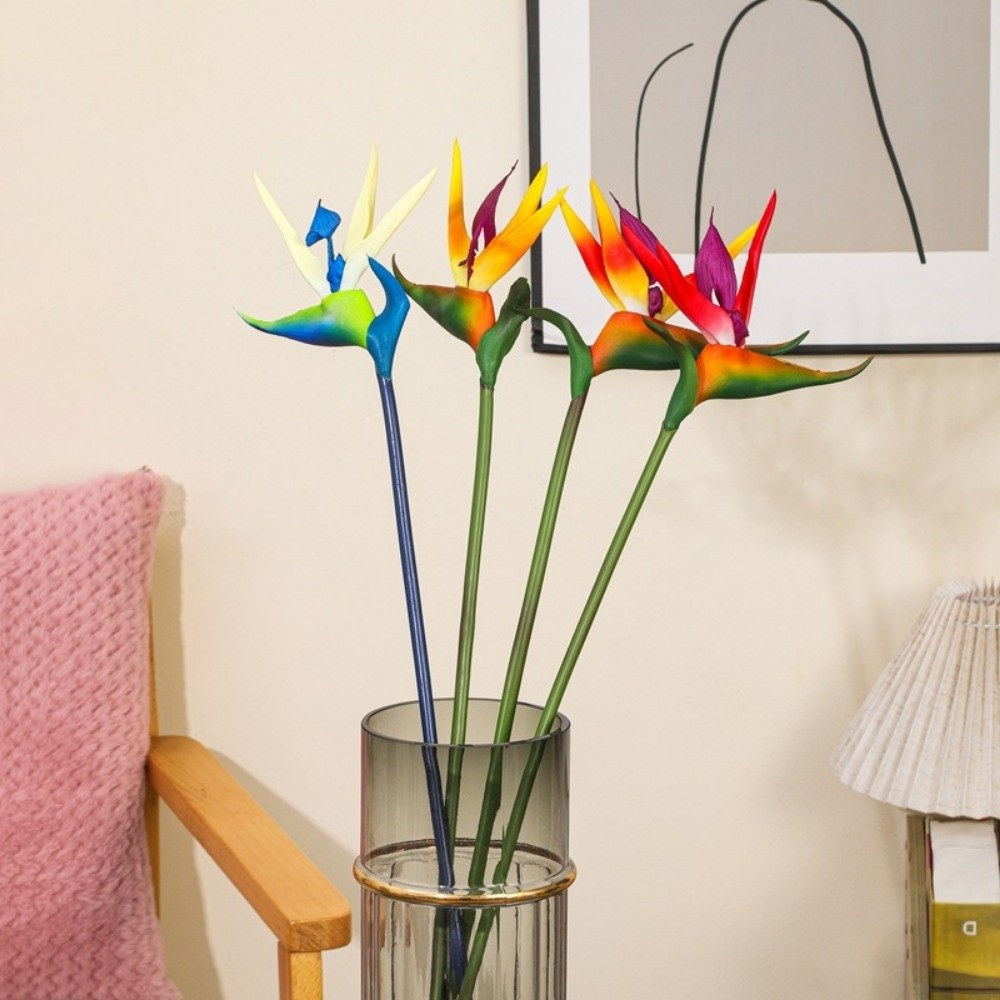 Bird Paradise Strelitzia - نباتات صناعية جديدة طويلة الساق تشبه
