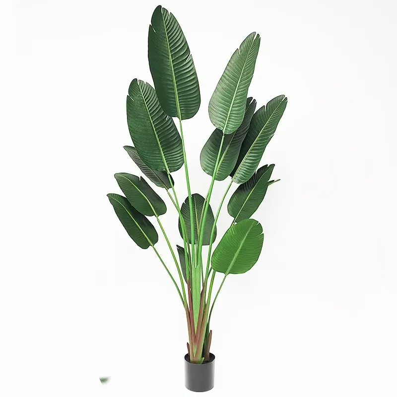 Bird Paradise Strelitzia - نباتات خضراء اصطناعية زخرفية Yu50 بطول