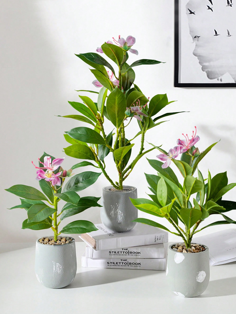 Ficus Lyrata Tree - 21-40 سنتيمتر نباتات الأزالياس الاصطناعية شجرة