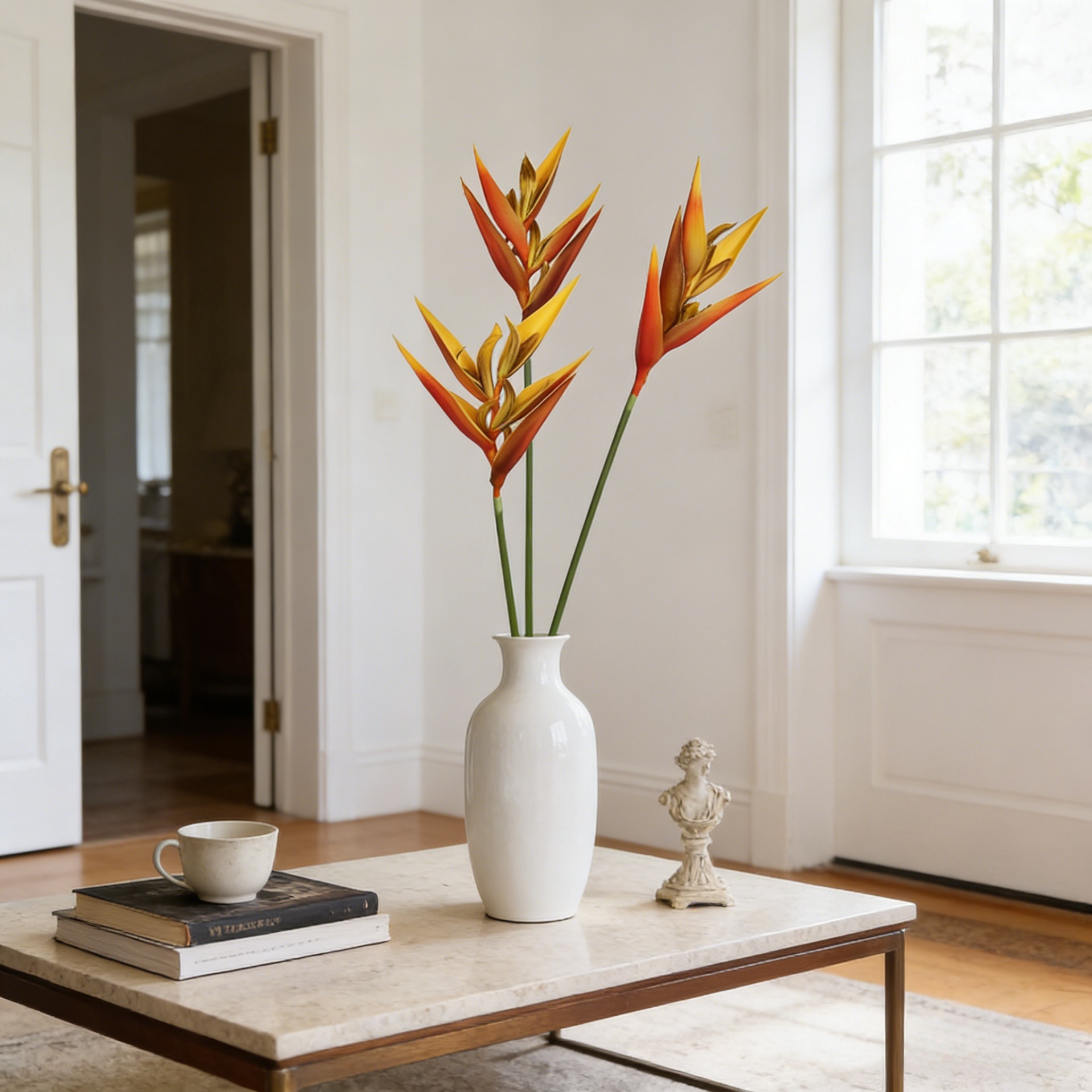Bird Paradise Strelitzia - 36.6 بوصة نبات الطيور الاصطناعية من