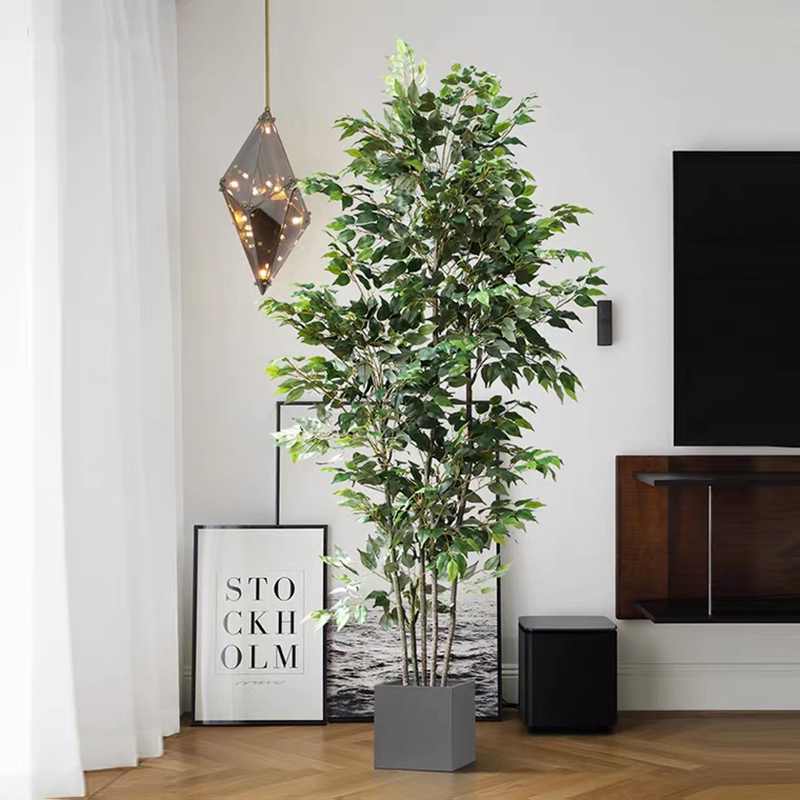 Ficus Lyrata Tree - شجرة اللبخ الاصطناعية مقاس 70 بوصة
