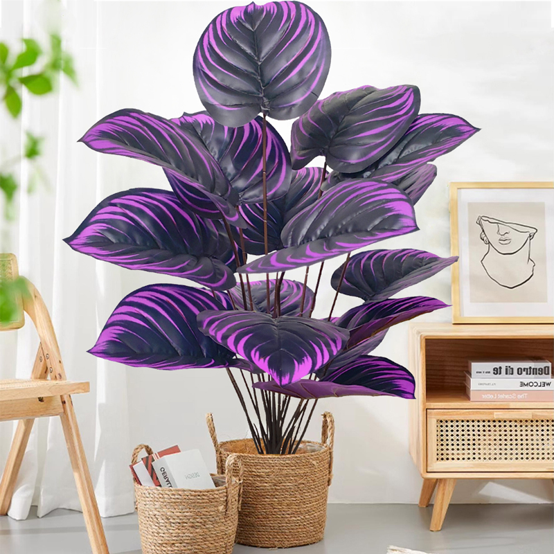 Ficus Lyrata Tree - 57-75 سنتيمتر كبير وهمية شجرة النخيل