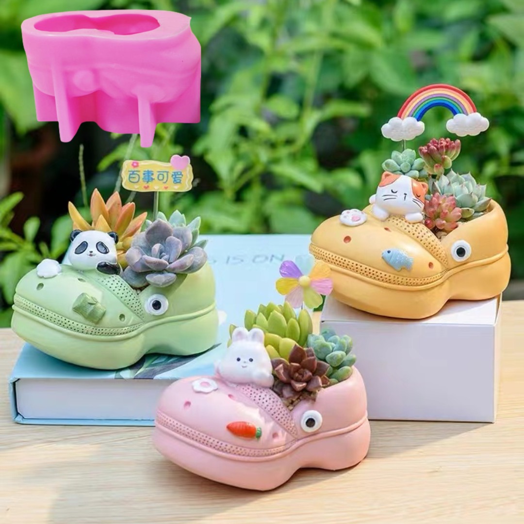 ثلاثية الأبعاد نعال بصور حيوان - مراجعة Echeveria Succulent وسعره