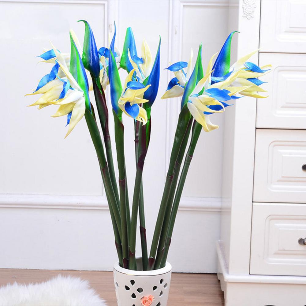 1 قطعة 80 سنتيمتر زهرة الطيور  - مراجعة Bird Paradise Strelitzia وسعره