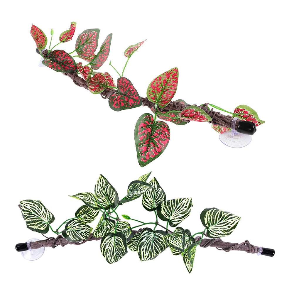 قطعتان من الفروع الصناعية المر - مراجعة Spider Plant Hanging وسعره